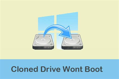 clone boot drives|making a cloned drive bootable.